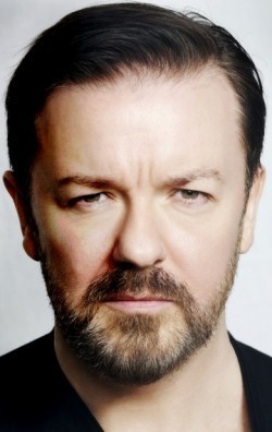 Full Ricky Gervais filmography who acted in the movie Muppets Most Wanted.