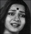 Full Sujata Mehta filmography who acted in the movie Aaj Kie Aurat.