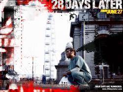 28 Days Later... photo from the set.