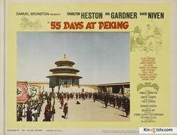 55 Days at Peking photo from the set.