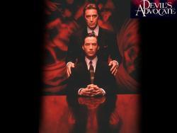 The Devil's Advocate photo from the set.