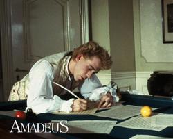 Amadeus photo from the set.