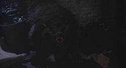 An American Werewolf in London photo from the set.