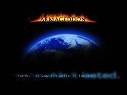 Armageddon photo from the set.