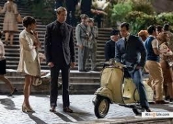 The Man from U.N.C.L.E. photo from the set.