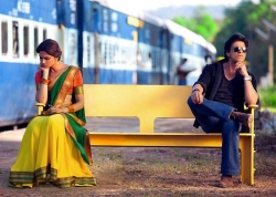 Chennai Express photo from the set.