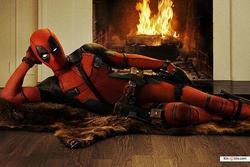 Deadpool photo from the set.