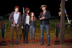 Zombieland photo from the set.