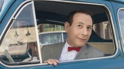 Pee-wee's Big Holiday photo from the set.