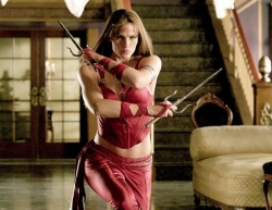 Elektra photo from the set.