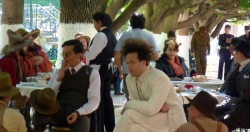 Eisenstein in Guanajuato photo from the set.