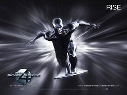 4: Rise of the Silver Surfer photo from the set.