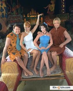 The Flintstones in Viva Rock Vegas photo from the set.