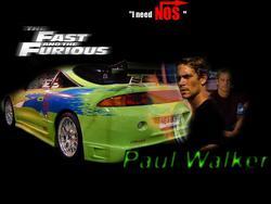 The Fast and the Furious photo from the set.