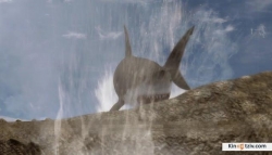 Mega Shark vs. Crocosaurus photo from the set.