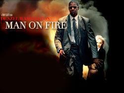 Man on Fire photo from the set.