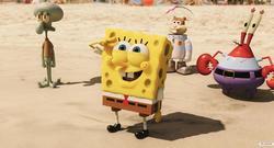 The SpongeBob Movie: Sponge Out of Water photo from the set.