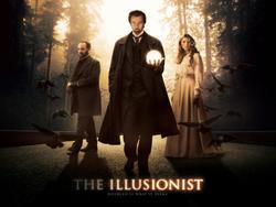 The Illusionist photo from the set.