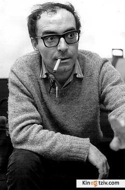 Jean-Luc Godard photo from the set.