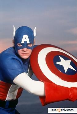 Captain America photo from the set.