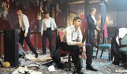 The Riot Club photo from the set.