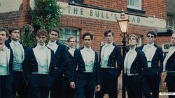 The Riot Club photo from the set.