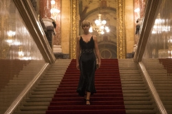 Red Sparrow photo from the set.