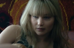 Red Sparrow photo from the set.