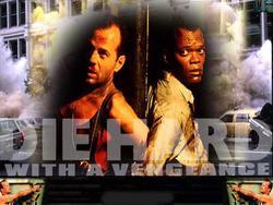 Die Hard: With a Vengeance photo from the set.