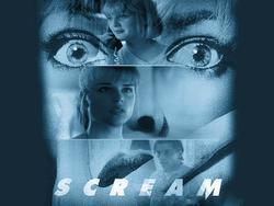 Scream photo from the set.