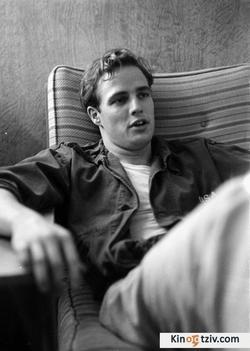 Marlon Brando photo from the set.