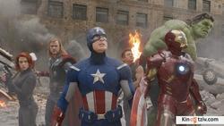 The Avengers photo from the set.