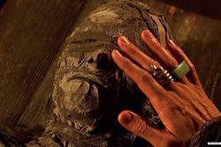 The Mummy photo from the set.
