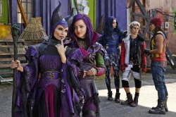Descendants photo from the set.