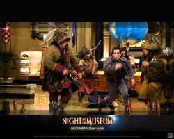 Night at the Museum photo from the set.