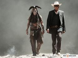 The Lone Ranger photo from the set.