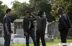 American Heist photo from the set.