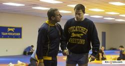 Foxcatcher photo from the set.