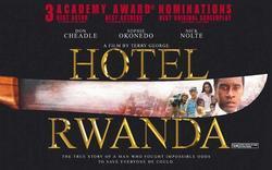 Hotel Rwanda photo from the set.