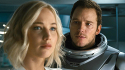 Passengers photo from the set.