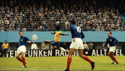 Pelé: Birth of a Legend photo from the set.