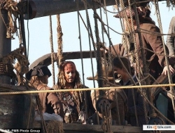 Pirates of the Caribbean: Dead Men Tell No Tales photo from the set.