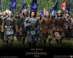 The Last Samurai photo from the set.