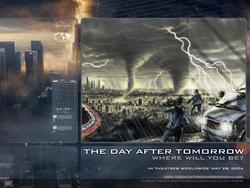 The Day After Tomorrow photo from the set.