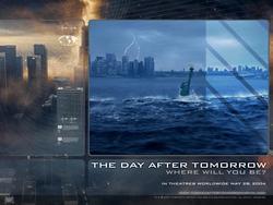 The Day After Tomorrow photo from the set.