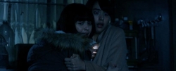 Sadako vs Kayako photo from the set.