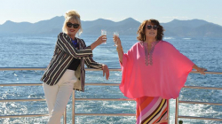 Absolutely Fabulous: The Movie photo from the set.