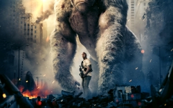 Rampage photo from the set.