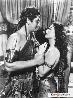 Samson and Delilah photo from the set.