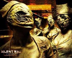 Silent Hill photo from the set.